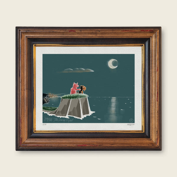 The Daily Piglet - Summer Moonlight
