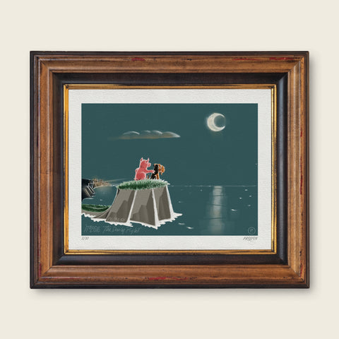 The Daily Piglet - Summer Moonlight