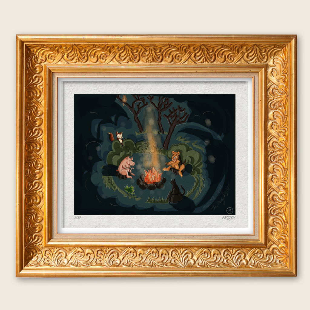 The Daily Piglet - Bonfire