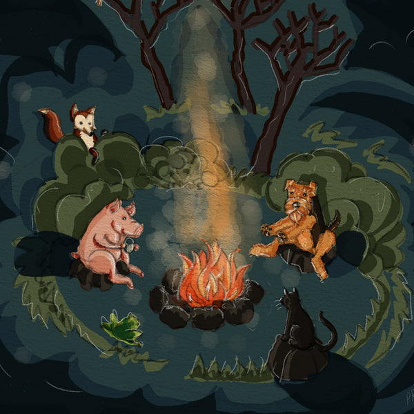 The Daily Piglet - Bonfire