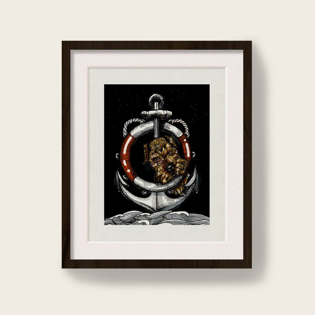 Ito Ahoy! Art print
