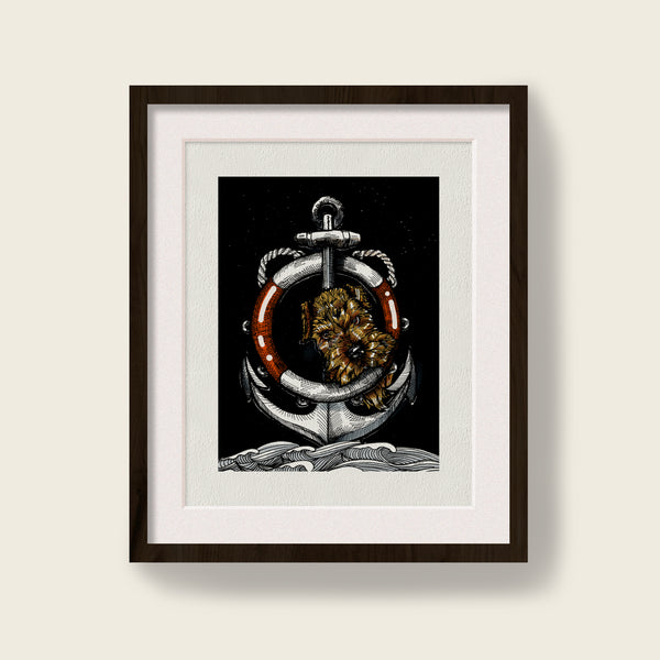 Ito Ahoy! Art print