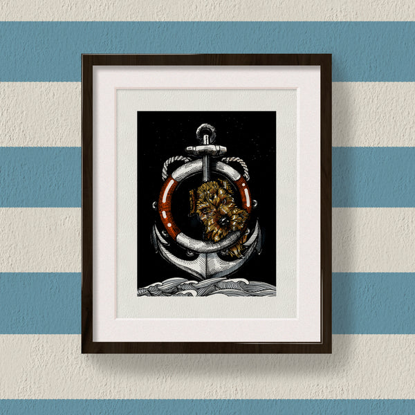 Ito Ahoy! Art print