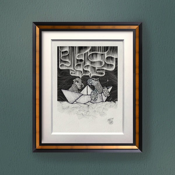 Northern Lights, Art Print