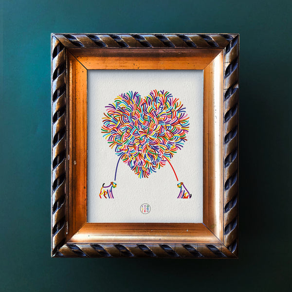 Proud Heart, Art Print