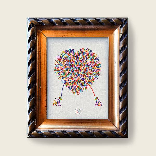Proud Heart, Art Print