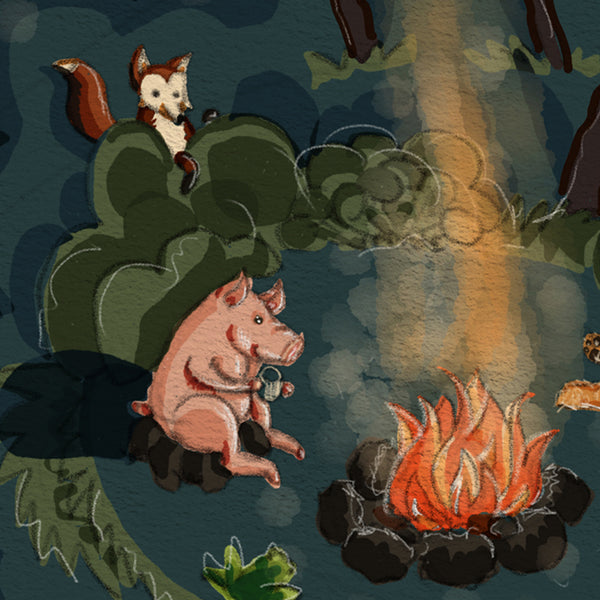 The Daily Piglet - Bonfire